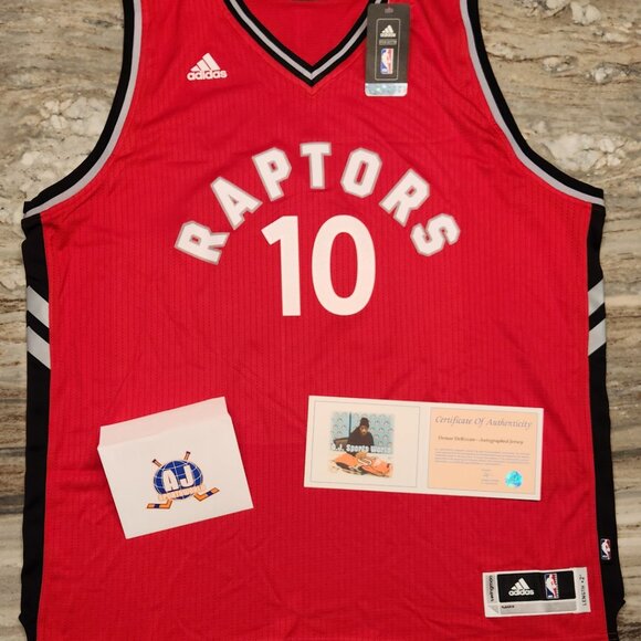 Demar DeRozan - NBA Toronto Raptors - Autographed Nike Swingman Jersey NWT - Picture 5 of 9